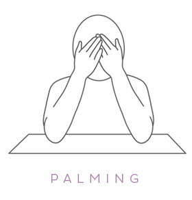 Yoga per gli occhi: il palming