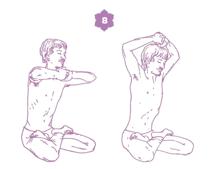 Sequenza yoga per l'energia della spina dorsale - posizione 8