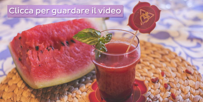 Estratto melone basilico goji