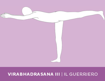Variante: Virabhadrasana III