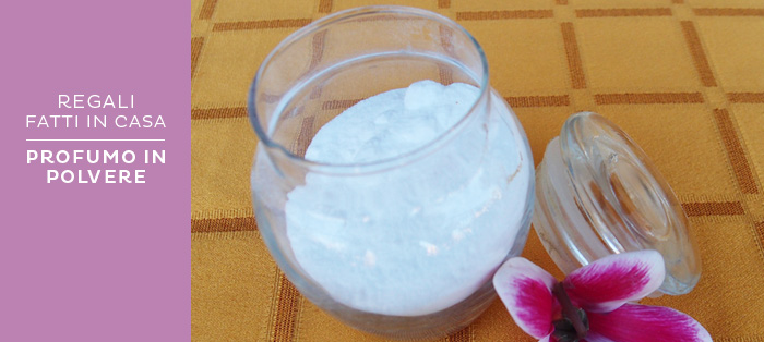 come fare in casa il profumo in polvere