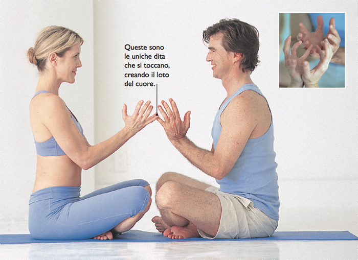 meditazione per la coppia: il loto del cuore