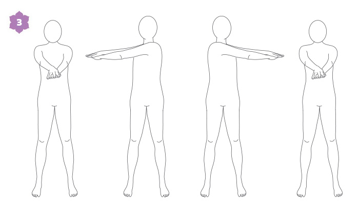 Breathwalk, esercizio di risveglio, parte 3