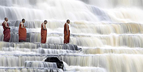 Monaci buddisti in Vietnam