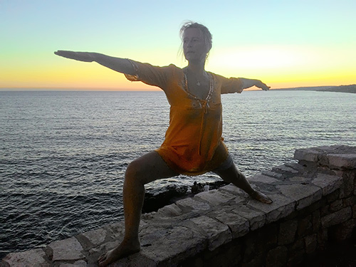 Giulia Coliola insegnante di yoga