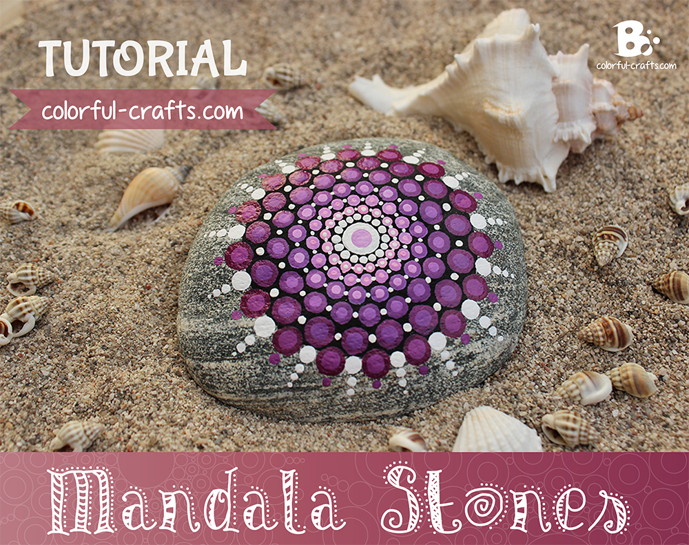 mandala stones tutorial