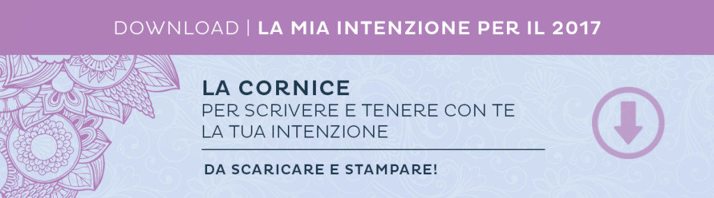 Scarica la cornice per la tua intenzione