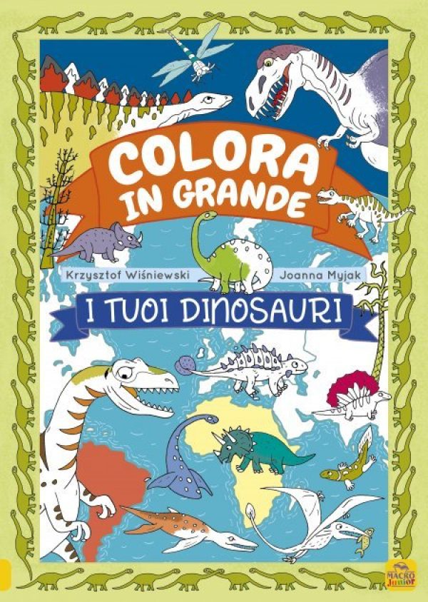 Colora in Grande – I Tuoi Dinosauri