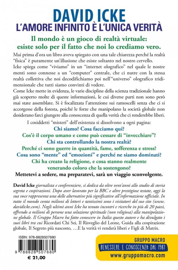 Amore Infinito David Icke