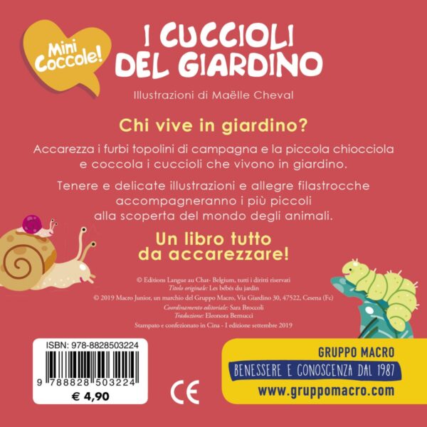 I Cuccioli del Giardino – Mini Coccole