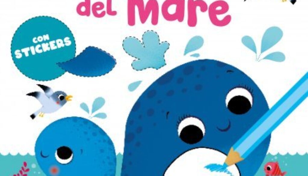 Colora e incolla. Gli animali del mare