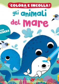 Colora e incolla. Gli animali del mare