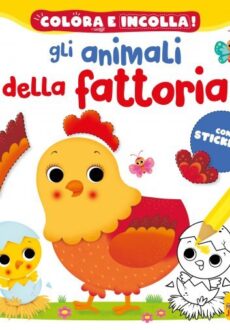 Colora e incolla. Gli animali della fattoria