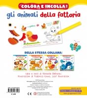 Colora e incolla. Gli animali della fattoria