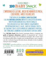 100 baby snack quarta di copertina