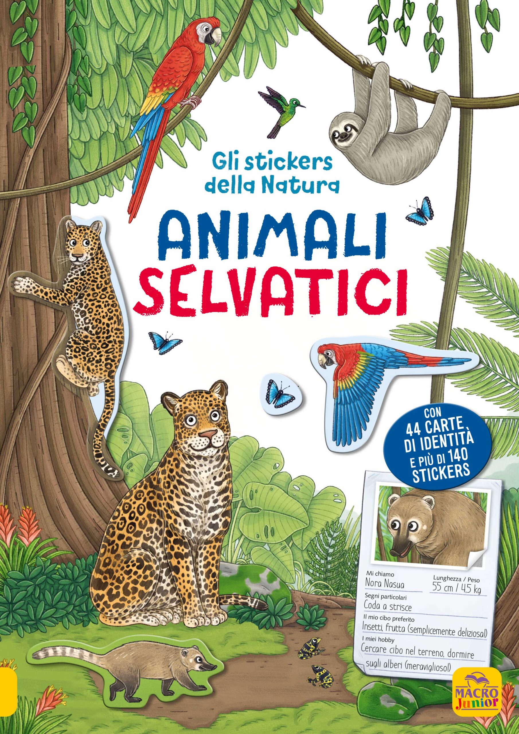Stickers Animali Selvatici