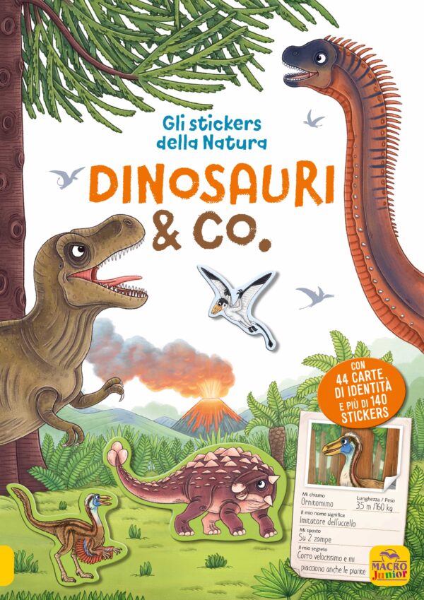 Dinosauri & Co. – Gli Stickers della Natura