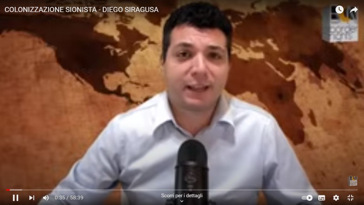 Diego Ragusa parla del conflitto in medio oriente