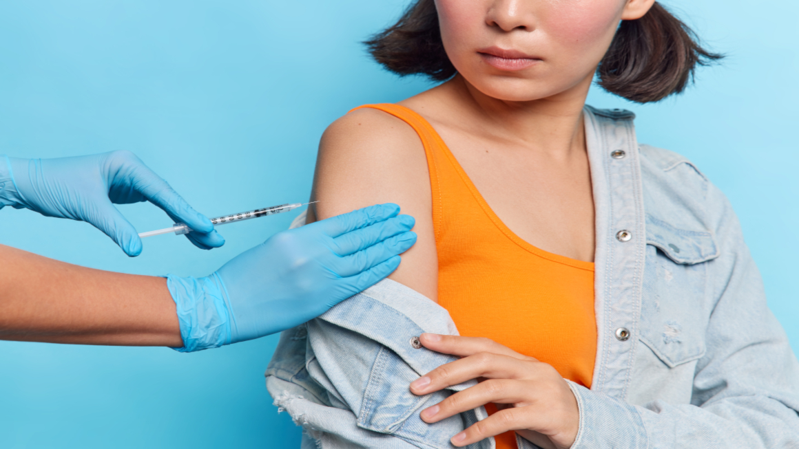 Cropped,Shot,Of,Unknown,Woman,Makes,Coronavirus,Vaccine,To,Protect